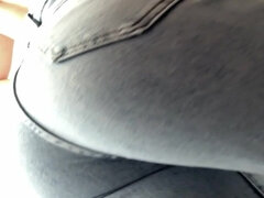 Leie, Arsch, Jeans, Solo
