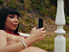 Outdoor BBC Creampie for Valentina Ricci