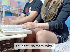 Pinay teacher fucked by her student