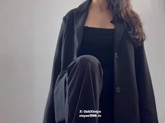 Asiático, Gorda, Mamada, Engañando, Semen en la boca, Fetiche, Masturbacion con pies, Coreano