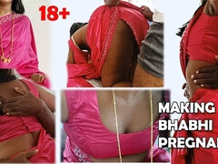 Making My Bhabhi/anni Pregnant Sex in Saree- 1