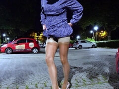 In Several Layers of Nylons and Diaper Shorts and Peeing with a Walk