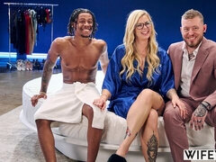 큰 엉덩이, 큰 음경, 큰 가슴, 금발의, 오랄섹스, 도기스타일, 다른 인종간의, 밀프