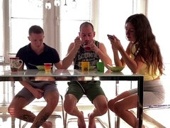 the dude got overexcited at breakfast and seduced a married