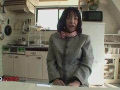 Naughty JAV Beauty Kiyoe Majima Vibrates Her Hairy Pussy With Passionate Desire