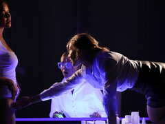 Three passionate Euro babes fucking with passion and lust