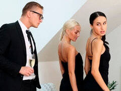 Stunning models Alyssa Bounty, Lovita Fate and Stanley Johnson enjoy hard fuck