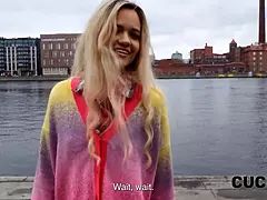 Anal, Smuk, Blondine, Langt ned i halsen, Hård sex, Barberet, Teenager, Bryster