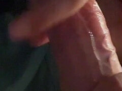 Enthousiasteling, Pijpbeurt, Stel, Sperma in mond, Handbeurt