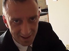 Kinky Lucia Love Receives Cum In Mouth