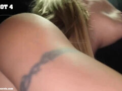 Babe, Velike joške, Blondinka, Globoko grlo, Luknja v steni, Hardcore, Hd, Medrasni seks