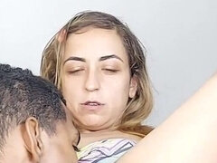 0% pussy - Gardener has interracial sex