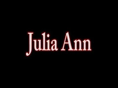 Julia Ann Teases Boy Toy's Cock - Big Tits MILF Blowjob & Handjob
