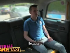Female Fake Taxi Milf gives hung stud lessons in pussy licking and fucking