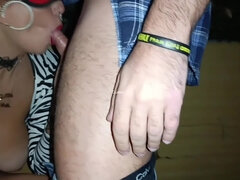 Peitos grandes, Boquete, Traição trair, Jato de porra, Fêmea, Marido, Tetas, Esposa