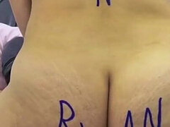Amatéři, Kuřba, Pár, Creampie, Sezeni na obličeji, Latinské