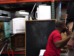 Real black straight guy being bottomed