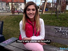 Rhiannon Ryder gets pounded hard under a bridge for cash