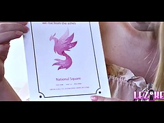 Blondi, Ruskeahiuksinen, Eurooppalainen, Sormetus, Rankka, Lesbo, Selkäsauna, Tissit