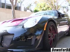 Belle grosse femme bgf, Grosse bite, Gros seins, Blonde, Sucer une bite, En levrette, Rasée, Nénés