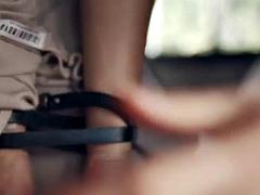 Analny, Azjatka, Niemowlę, Duży kutas, Obciąganie, Sperma, Wytrysk, Cycki