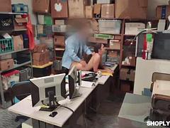 아마추어, 오랄섹스, 밀프, 사무실, 쓰리섬