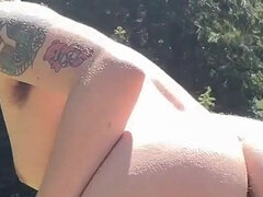 Femelle, Fétiche, Poilue, Masturbation, Chatte, Solo, Gicler, Tatouage