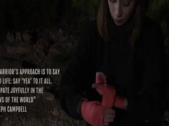 Anale, Culo in bocca, Bondage sadomaso, Bondage, Dominazione, Estremo, All'aperto, Grezzo