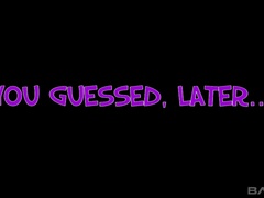 금발의, 사정 샷, 얼굴에, 쓰리섬