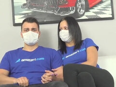 the horny couple is not afraid of coronavirus