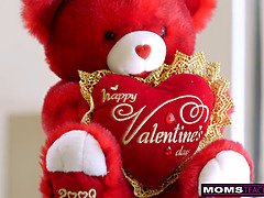 MomsTeachSex - Mom And StepSons Romantic VDay Fuck S7:E7