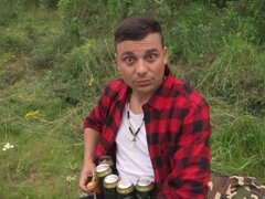 Černé, Kuřba, Na pejska, Honění, Orgasmus, Venku, Kozičky, Vlhká