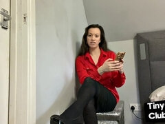 Dirty babe rating small cocks