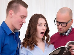 Amatør, Stor pik, Store bryster, Pik sutte, Hundestilling, Mager, Teenager, Brystknepning