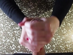 Amatör, Sperma shot, Tjeckisk, Erotisk, Fetisch, Handjobb, Pov