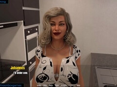 큰 음경, 커플, 키스, 마사지, 수음, 밀프, 야외의