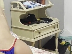 Priscila Araujo in French Clothes Fucking a Virgin