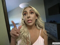 Bodacious blonde MILF Kylie Kingston teaches stepson