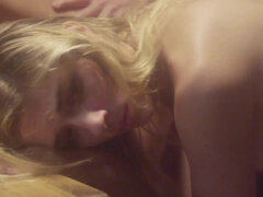 Insatiable babe and passionate threesome