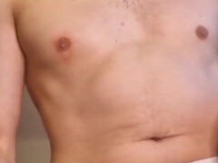 I Piss on Stepdaddy and He Squirts Cum in My Mouth