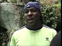 In den arsch, Grosser schwanz, Braunhaarige, Schwarz, Schwul, Gruppe, Pool, Titten