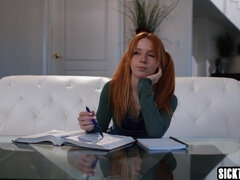 18 ans, Cul, Double pénétration, Hard, Petite femme, Rousse roux, Rugueux, Adolescente