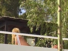 Stepsister with Huge Tits Seduces Her Stepbrother on Vacation by the Pool