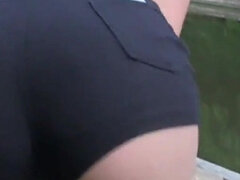 Amateur, Gros seins, Femelle, Exhib, De plein air, Pisser, Chatte, Nénés