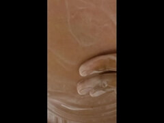 18, 素人, 浴室, 自家製, 一人