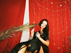 素人, 美人, 足, フェムドム, フェティッシュ, 足フェチ, キス, 熟年