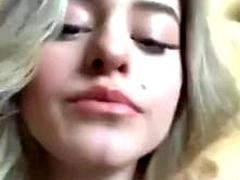 Lea elui tik tok nip slip cleavage oops full show