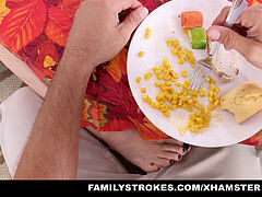 boned My sons-in-law girlfriend on Thanksgiving