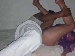 Arab and Bangladeshi couple indulge in steamy sex, female self-pleasure