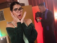 Culo grosso, Grande cazzo, Pompino, Brunetta, Da dietro, Tette naturali, Ragazza, Tette